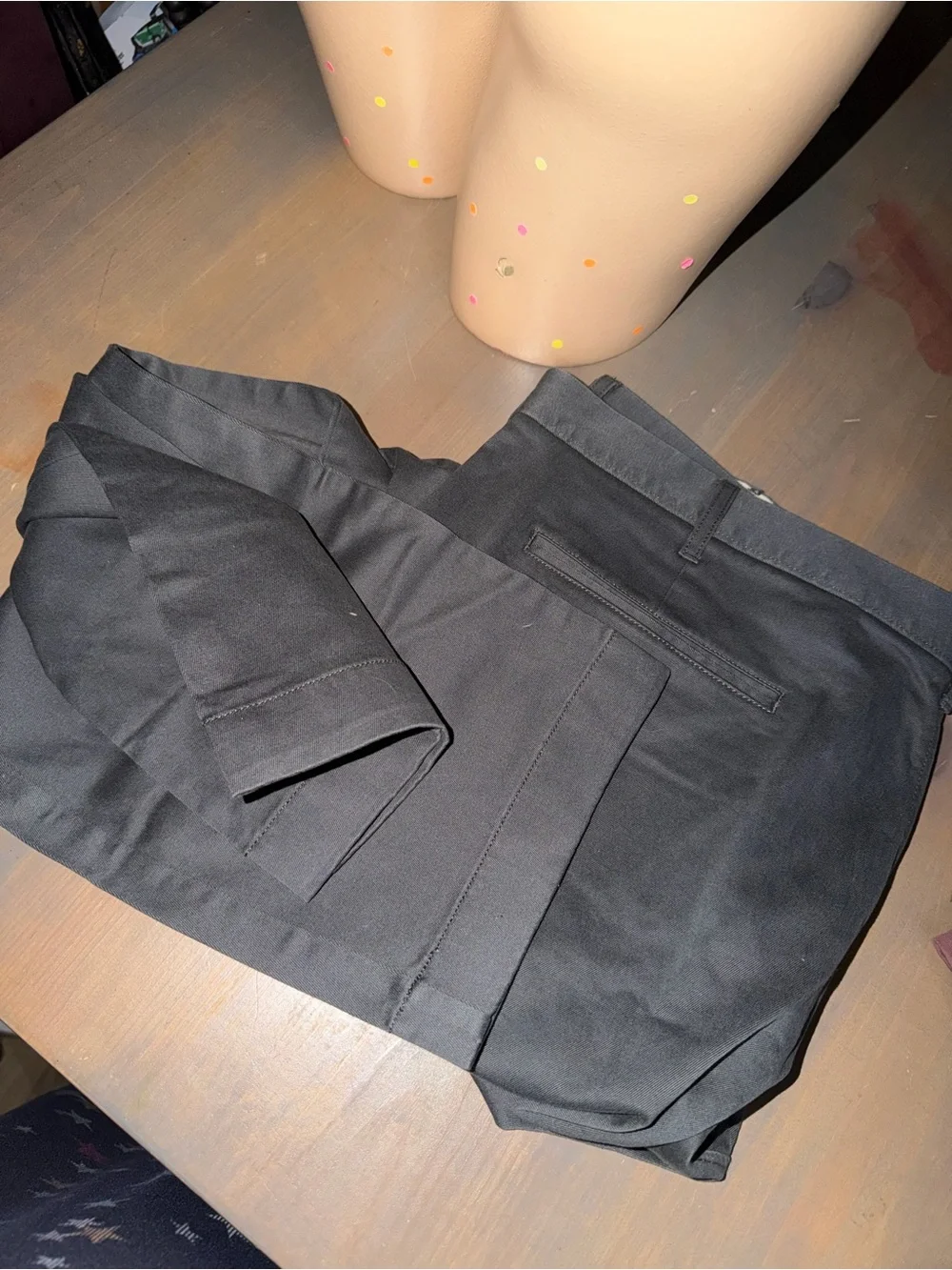 J. Crew Stretch Pants in Charcoal Gray